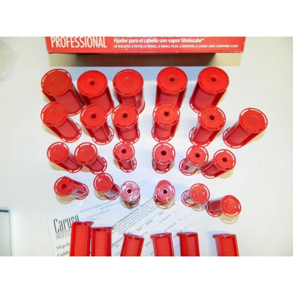 Caruso Professional ProSet Molecular Steam Hairsetter 29 Rollers Small Med Large - Picture 2 of 11